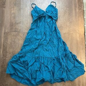 Banana Republic Vibrant Blue Maxi Dress